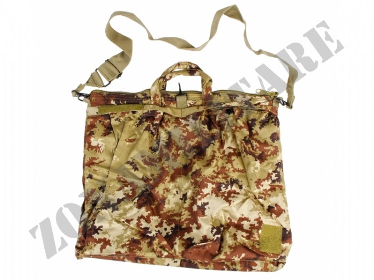 Borsa Porta Casco Con Tracolla Vegetata Sbb