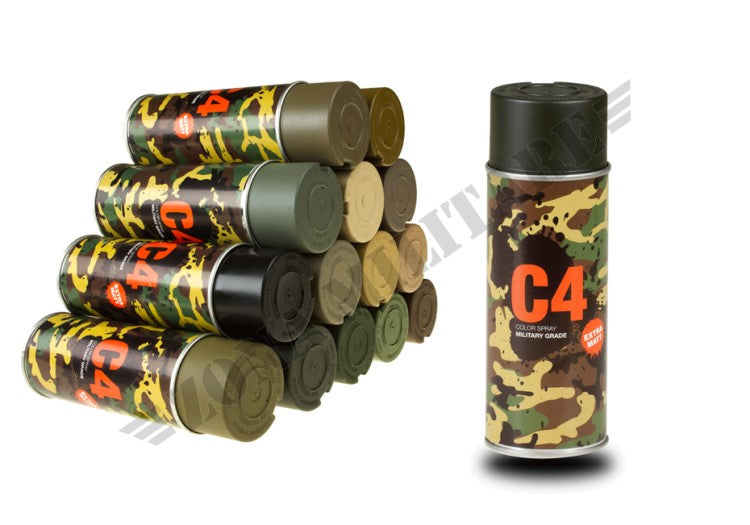 Vernice C4 Mil Grade Color Spray Ral 6006 Armamat