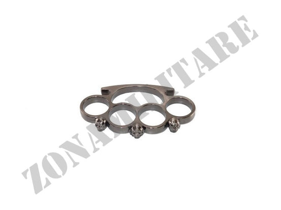 Noccoliera Colore Bronzo Americana Con Teschi