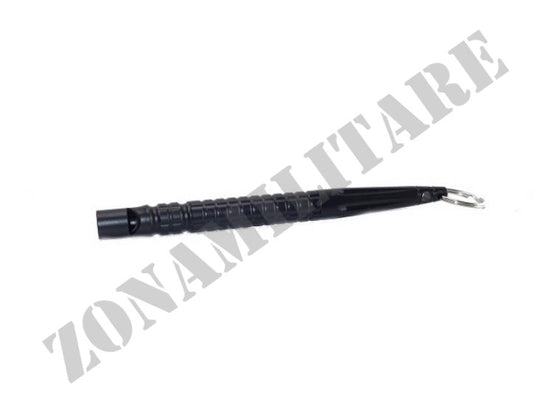 Kubotan Tattico Da Difesa Con Coltellino E Accendifuoco Incorporato