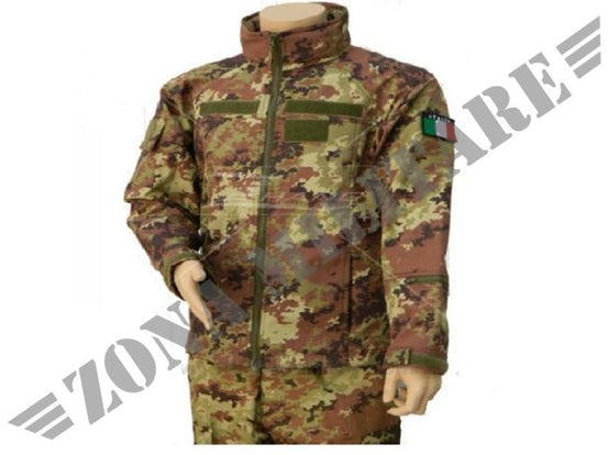 Giacca Vegetata Termica Con Cappuccio