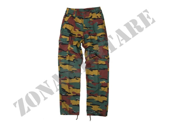 Pantalone Bdu Rip Stop Colorazione Belgio Camo Fostex