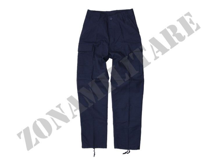 Pantalone Bdu Rip Stop Colorazione Blu Fostex