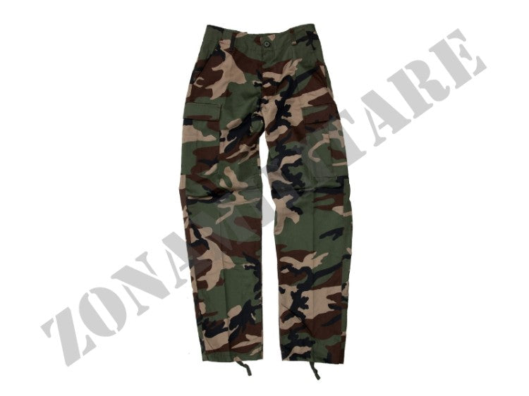 Pantalone Bdu Rip Stop Colorazione Bosco Fostex