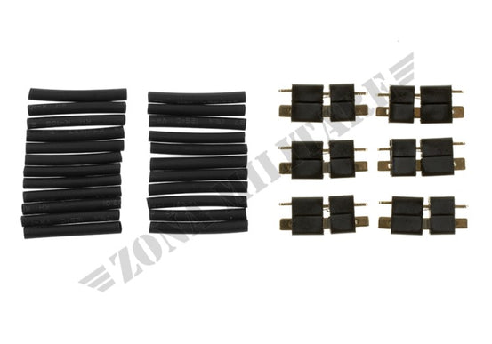T-Type Connector Plugs 6Pcs King Arms