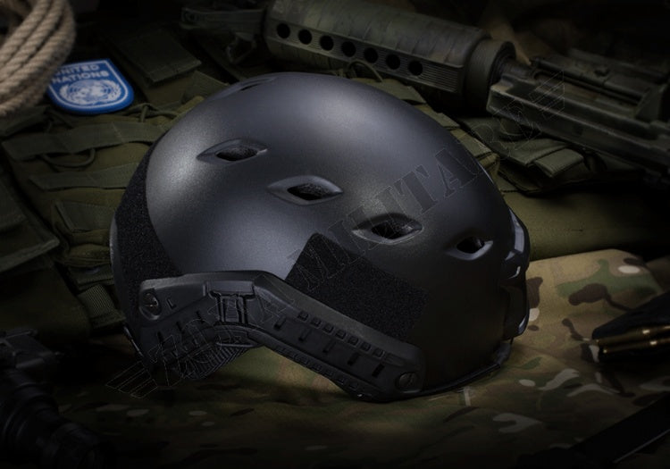 Elmetto Fast Bj Eco Version Black Emerson