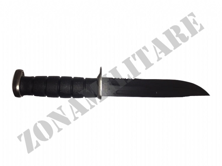 Coltello Combat Fodero In Polimero Da Cintura E Sicura