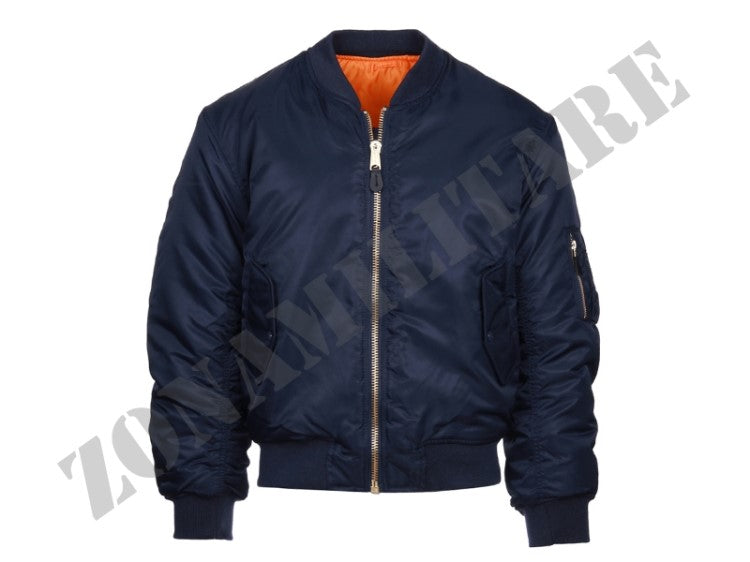 Giacca 101 Inc Bomber Ma-I Blue Version