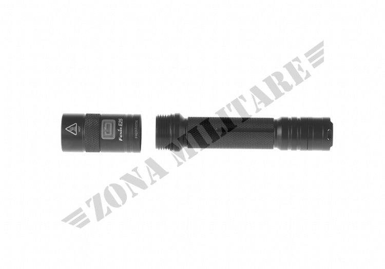 Torcia Fenix Modello E25 Xp-E R4 187 Lumen Black