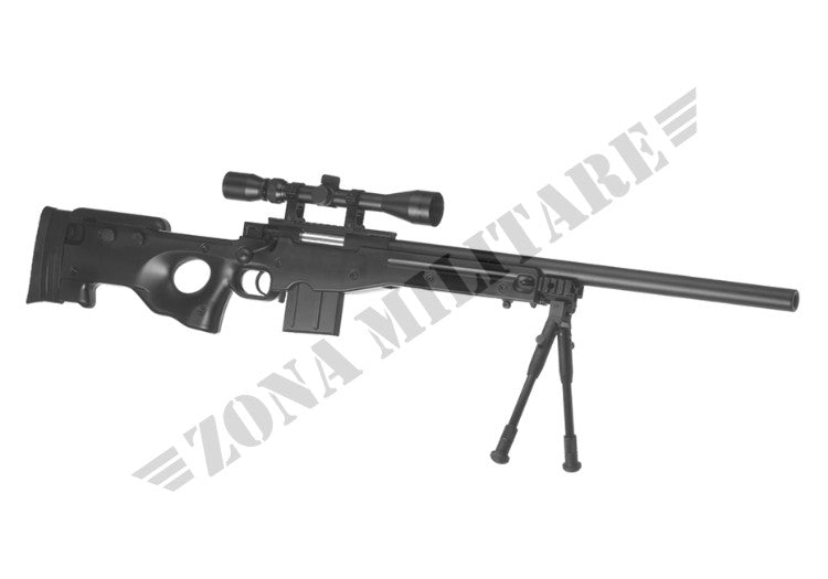 L96 Awp Sniper Rifle Set Set Black Upgraded Well