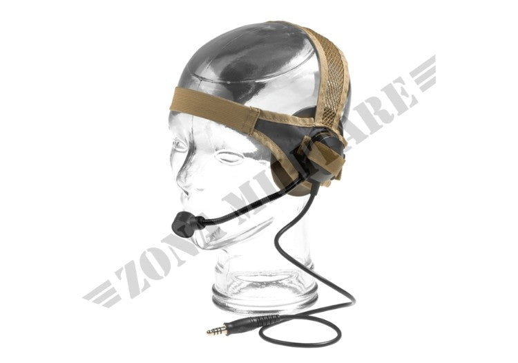 Cuffia Swimmer Headset Z-Tactical Colore Tan