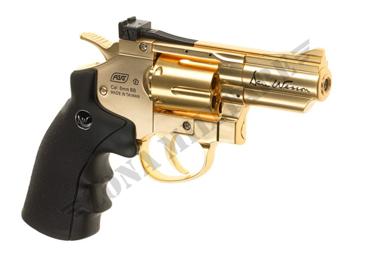 Revolver Dan Wesson 2.5 Inch Full Metal Co2 Gold