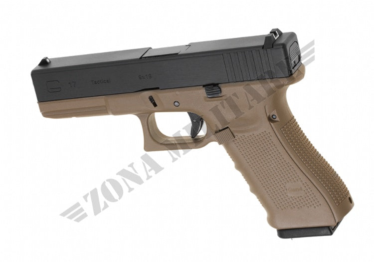 PISTOLA G17 WE A GAS  NERA E TAN