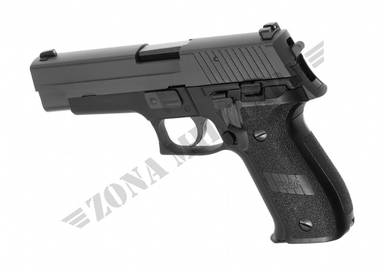 Pistola Sig Sauer P226 Full Metal Gbb We Dark Version