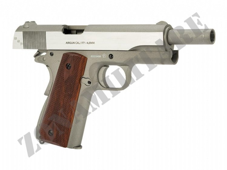 Colt 1911 Seventies Ssp Co2 Blowback Cal.4.5 Pot.<7.5 Joule Swiss Arms