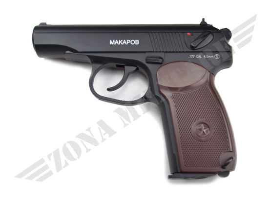 Pistola Swiss Arms Co2 Makarov Cal.4.5 Pot.<7.5 Joule