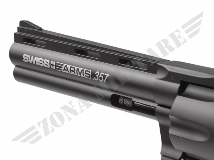 Revolver  PYTHON 357 CANNA DA 6 POLLICI  Cal.4.5 Pot.<7.5 SWISS ARMS