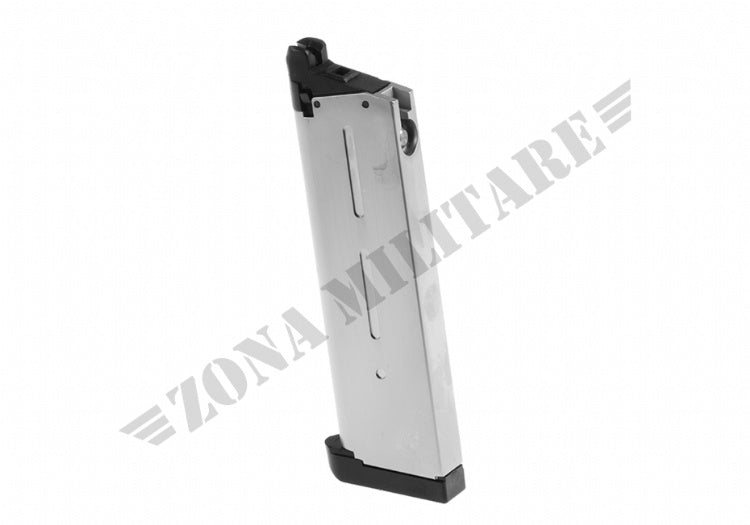 Caricatore M1911 Meu Gbb 24Rds Silver Kj Works