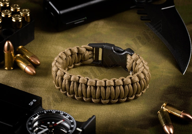 Paracord Bracelet Coyote Brown Invader Gear