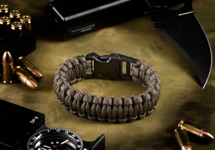Paracord Bracelet Gun Gray Invader Gear