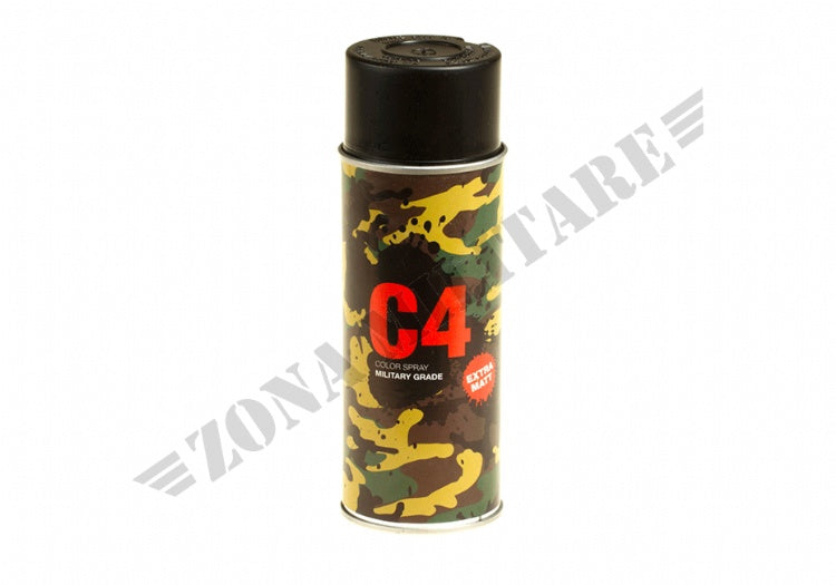 Vernice C4 Mil Grade Color Spray Spray Ral 9021 Armamat
