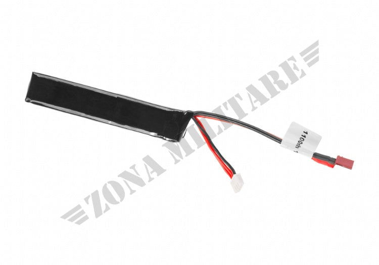 Lipo 11.1V 1100Mah 20C Stock Tube Type T-Plug Pirate Arms