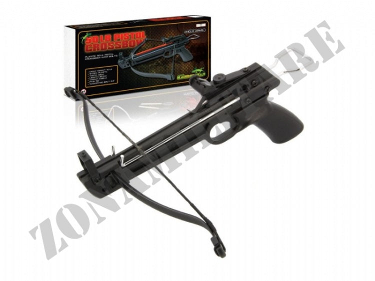 Pistola Balestra 50 Libbre Gecko Black Version