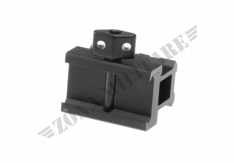 Alzo Rail High Profile 3 Slot Twist Lock Riser Mount