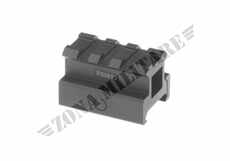 Medium Profile 3-Slot Twist Lock Riser Mount Leapers