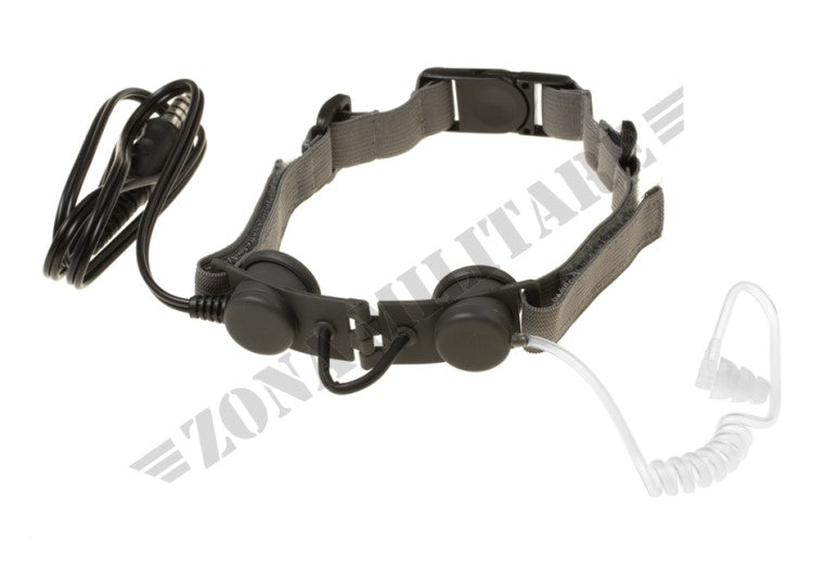 Tactical Throat Mic Black Z-Tactical Acu