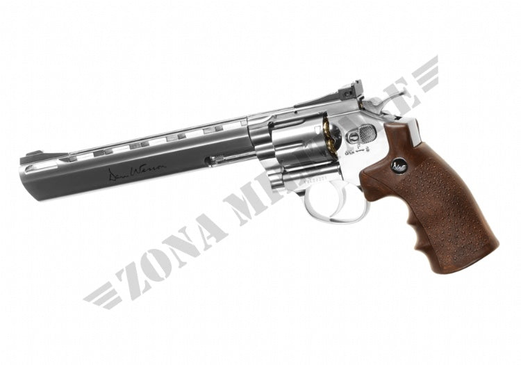 Revolver Dan Wesson 8 Inch Full Metal Co2 Chrome