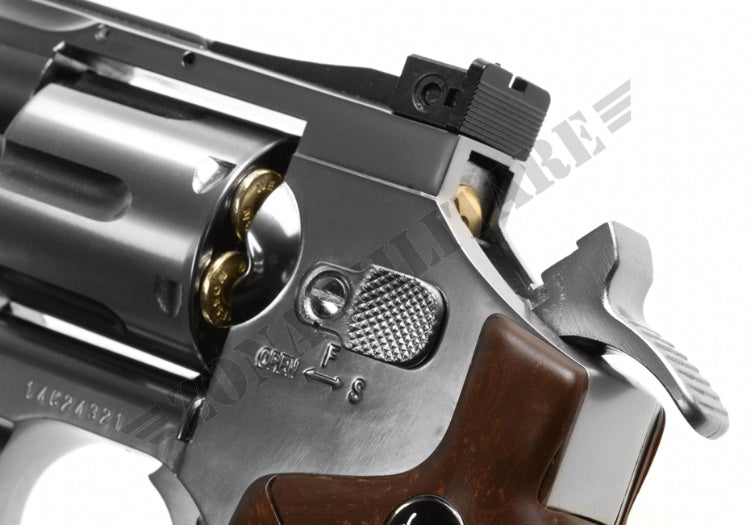 Revolver Dan Wesson 8 Inch Full Metal Co2 Chrome
