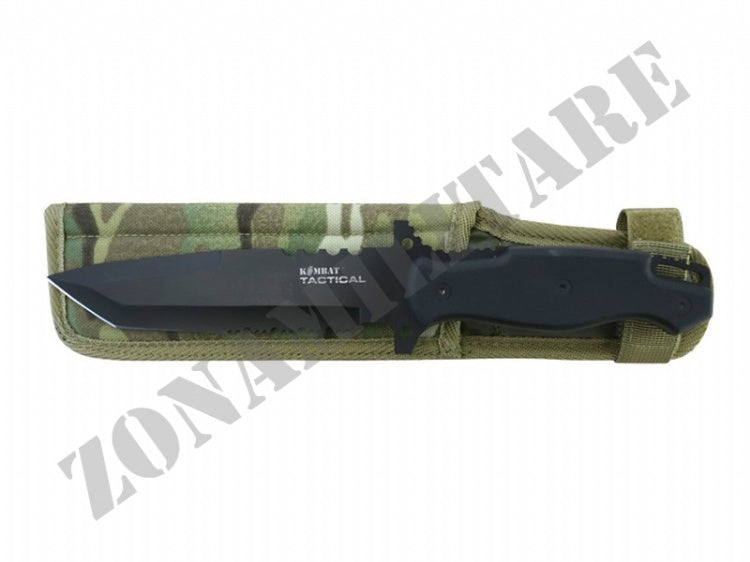 Coltello Swat Tactical Knife Con Fodero Btp