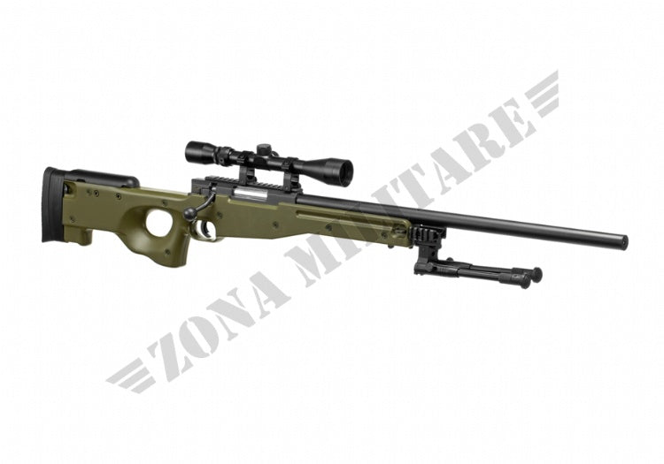FUCILE SNIPER L96 OD GREEN COMPLETE VERSION WELL