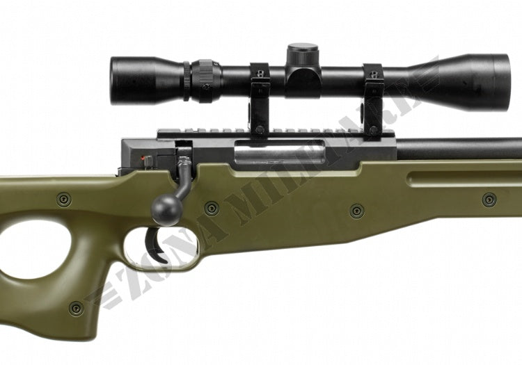 FUCILE SNIPER L96 OD GREEN COMPLETE VERSION WELL