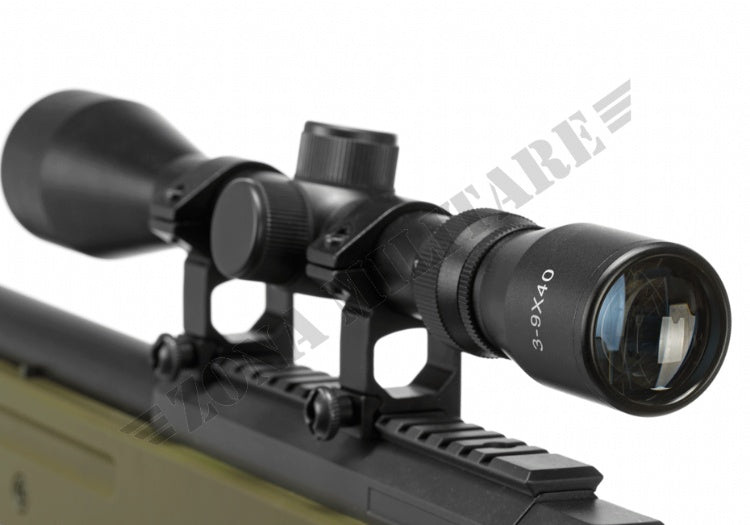 FUCILE SNIPER L96 OD GREEN COMPLETE VERSION WELL