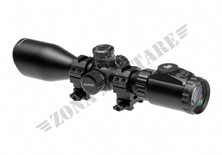 Ottica 2-7X44 30Mm Laoiew Accushot Scout Ts Leapers Black