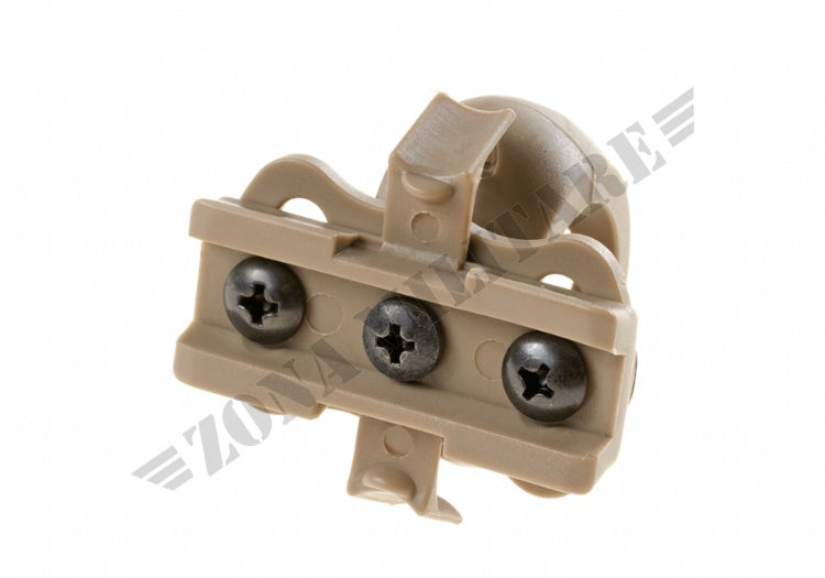 Porta Torcia Per Elmetto Single Clamp 1 Inch Fma