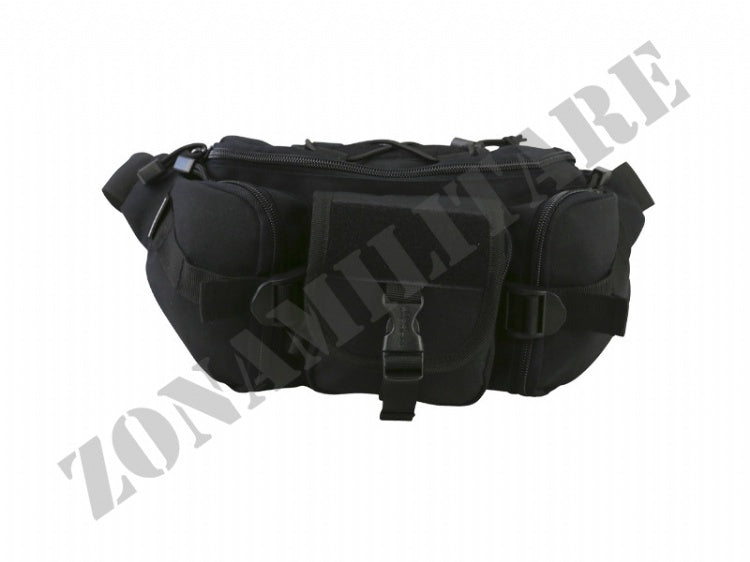 Marsupio Tactical Waist Bag Black Kombat