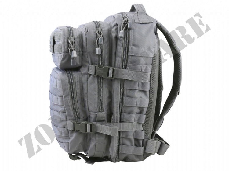 Zaino Hex Stop Small Molle Assault Pack Metal Grey Kombat