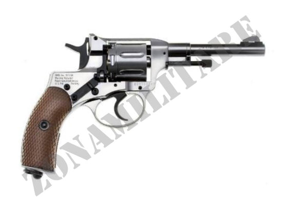 Revolver Gletcher Ngt Co2 Cal 4.5 Pot.<7.5 Joule Silver