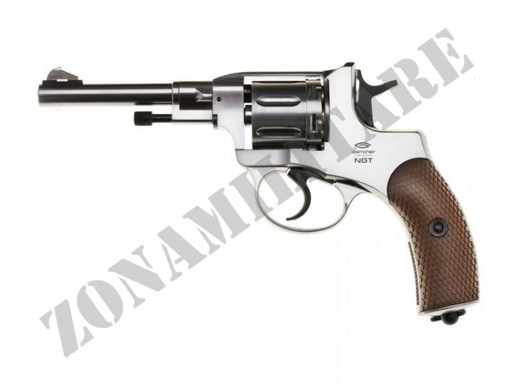Revolver Gletcher Ngt Co2 Cal 4.5 Pot.<7.5 Joule Silver