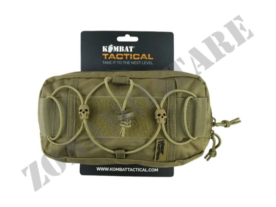 Tasca Utility Fast Pouch Con Zip Kombat Coyote