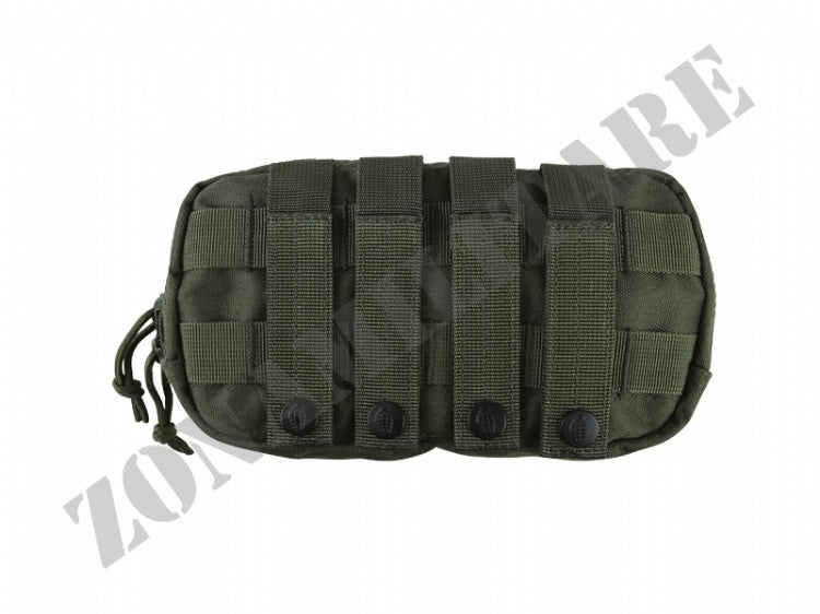 Tasca Utility Fast Pouch Con Zip Kombat Od Green