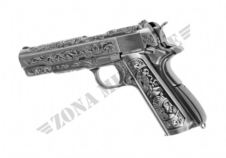 Pistola M1911 Etched Full Metal Gbb WE