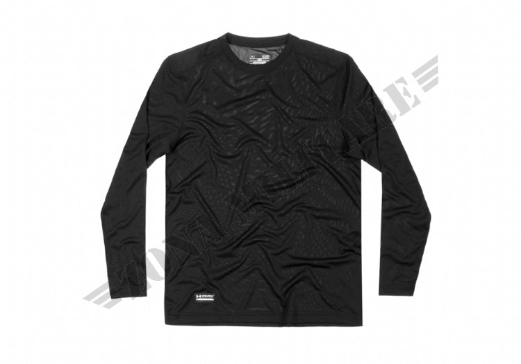 Tactical Heatgear Tech Long Sleeve Tee Black