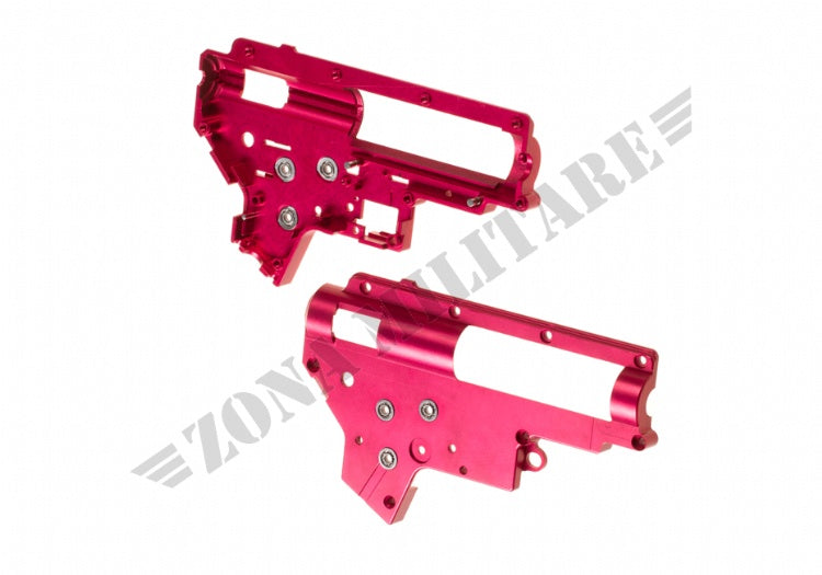 Gear Box Versione 2 In Alluminio Cnc Con Boccole Da 9Mm