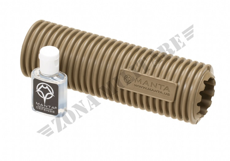 Id Suppressor Cover Manta 7 X 1.5 Inch Dark Earth