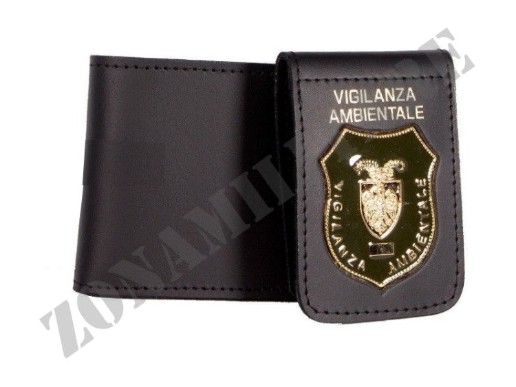 Portafoglio Vigilanza Ambientale Patta Estraibile In Cuoio VEGA HOLSTER
