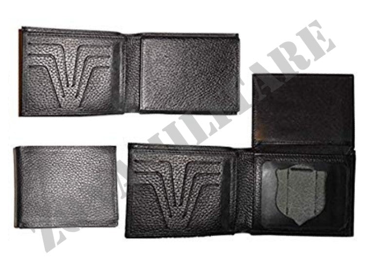 PORTAFOGLIO POLIZIA IN PELLE CON PATTINA  VEGA HOLSTER